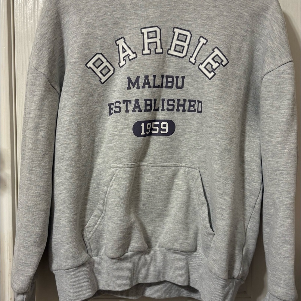 PacSun Gray Barbie Sweatshirt